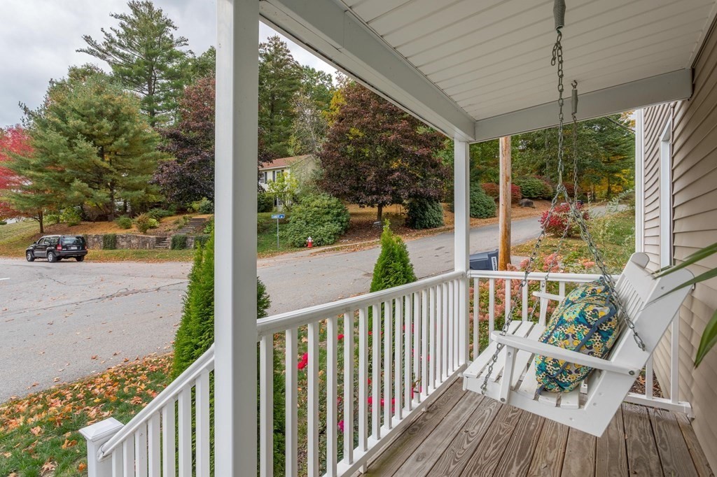 8 Collette Road Sturbridge, MA 01518 - Photo 3 of 28 a view of a porch with wooden floor