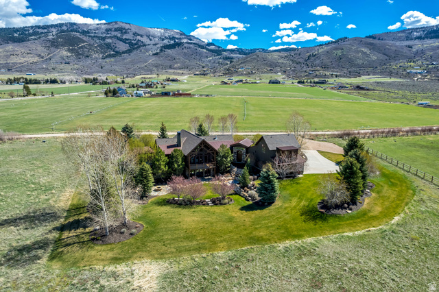 2579 Splendor Valley Road Kamas, UT 84036 - Photo 34 of 87 Overview of rural landscape with a pastoral area and a mountainous background