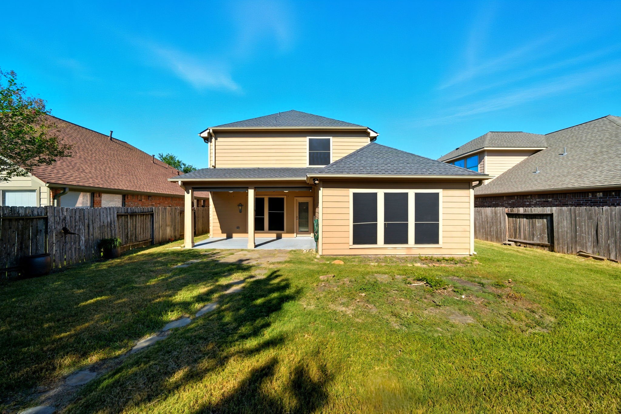23139 Tranquil Spring Lane Katy, TX 77494 - Photo 22 of 22 a front view of a house with a garden