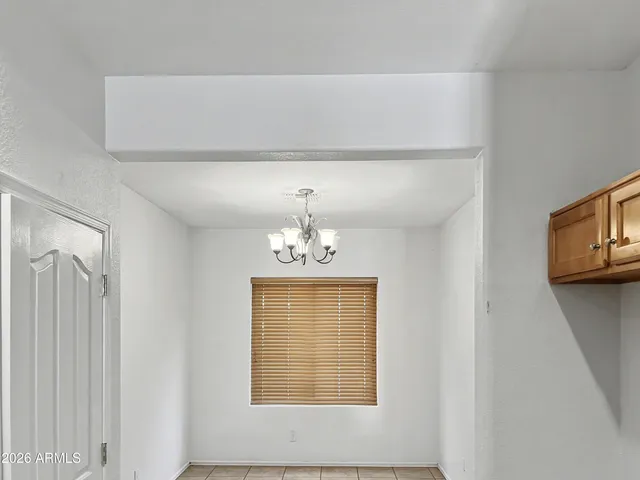 a view of a livingroom with a window