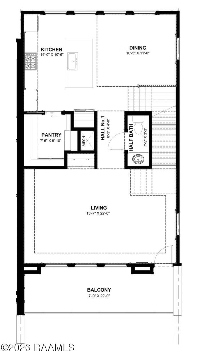 100 Southern Heights Lafayette, LA 70508 - Photo 38 of 39 Main level cutsheet