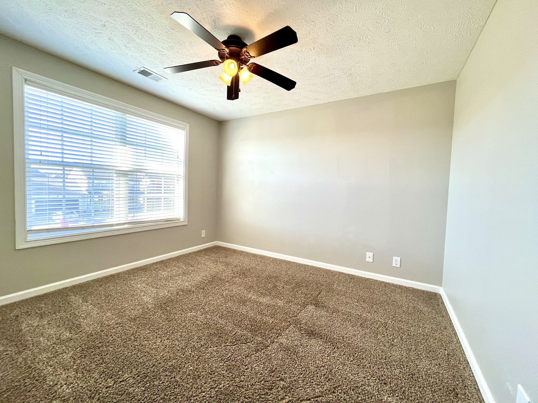 3773 Suiter Road Clarksville, TN 37040 - Photo 14 of 25 an empty room with a window and a ceiling fan