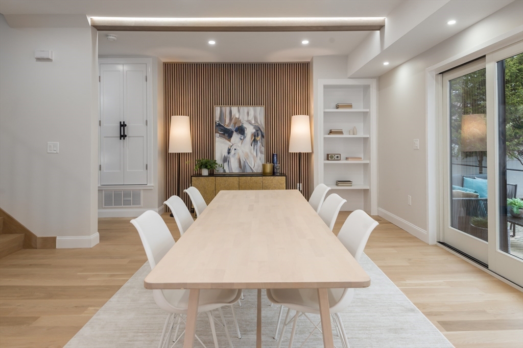 6 Gordon Road, Unit 6 Arlington, MA 02474 - Photo 8 of 40 a view of a dining room with furniture