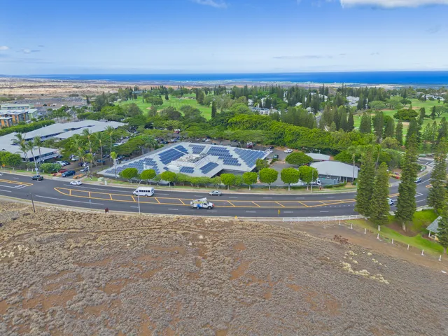 a view of a city street from a terrace