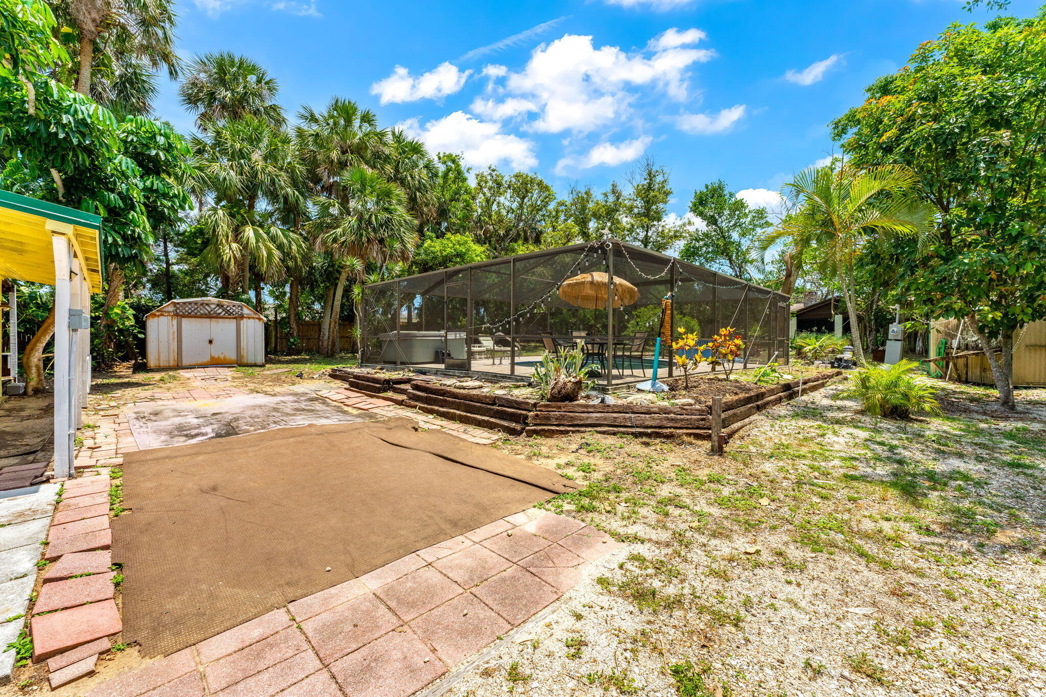 7680 Highway 1 Micco, FL 32976 - Photo 35 of 84 a view of a swimming pool with a patio