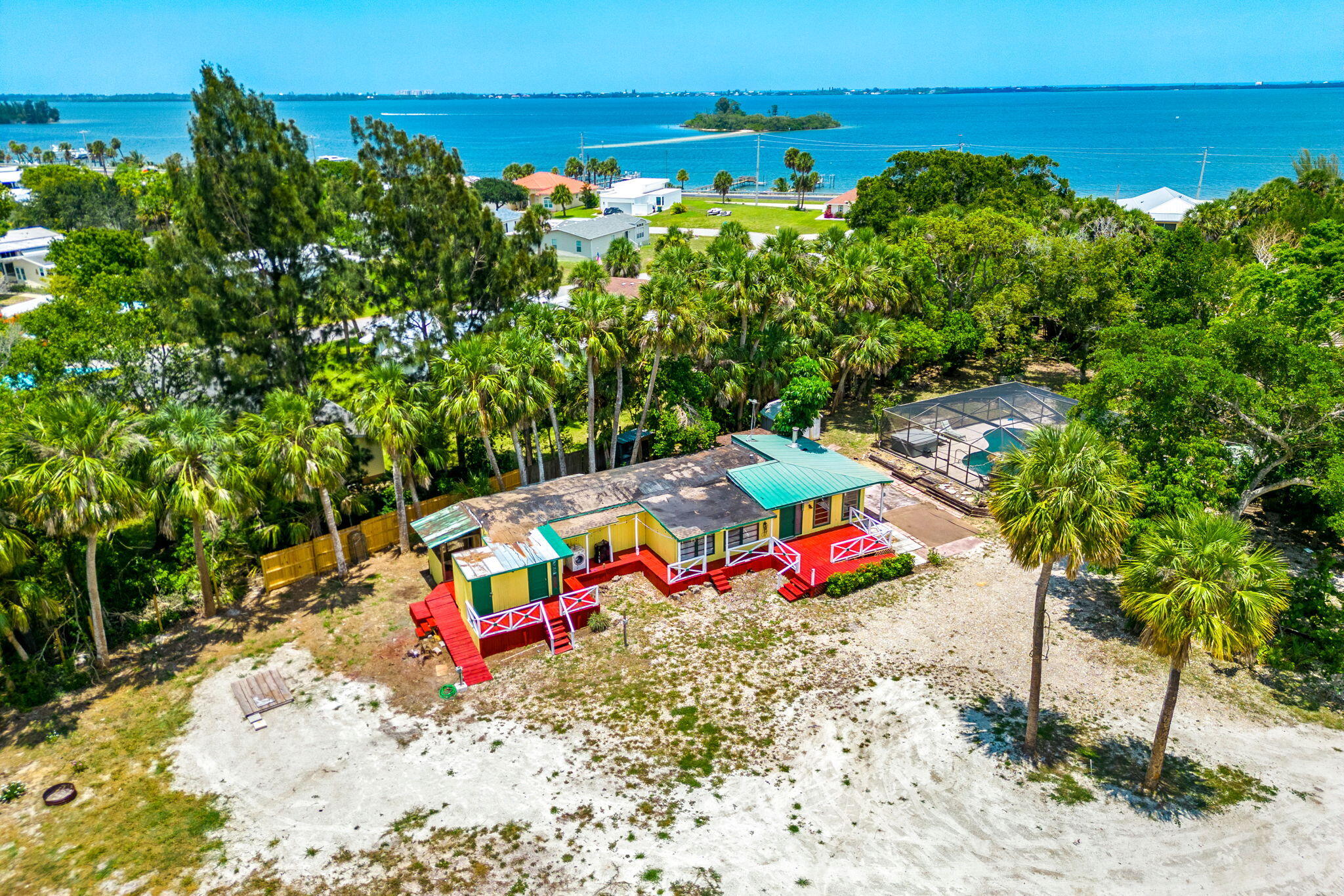 7680 Highway 1 Micco, FL 32976 - Photo 75 of 84 an aerial view of a houses with an outdoor space