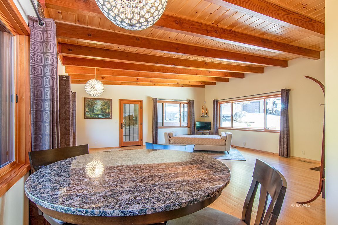 55596 Encino Road Idyllwild, CA 92549 - Photo 15 of 74 a view of a living room and kitchen