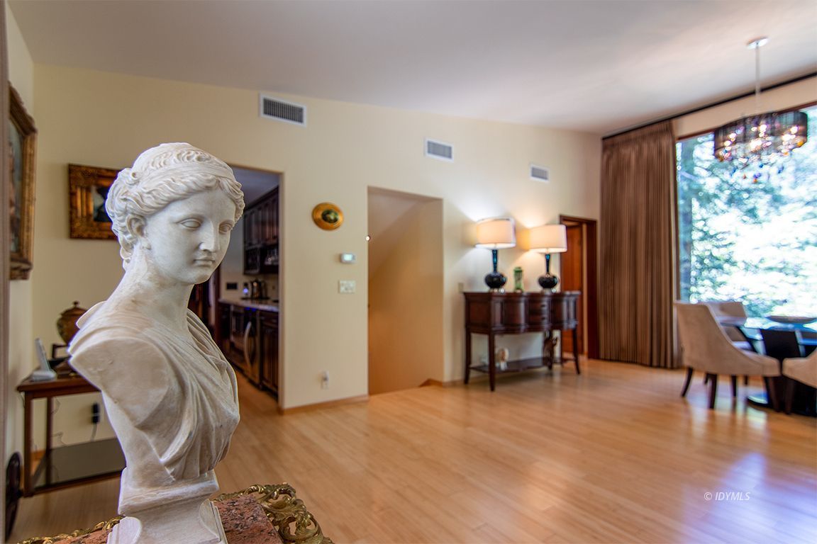 55596 Encino Road Idyllwild, CA 92549 - Photo 46 of 74 a view of a workspace with furniture and a window