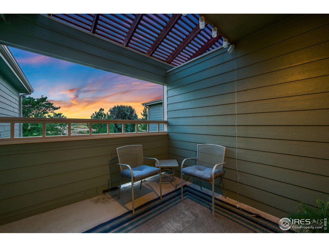 5775 29th Street, Unit 1307 Greeley, CO 80634 - Photo 3 of 28 Balcony perfect for quiet evenings and sunset views.