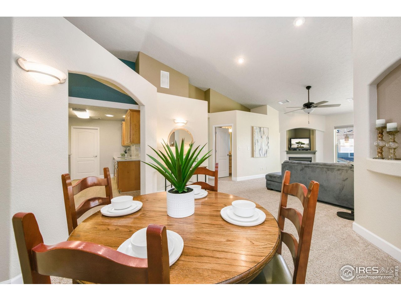 5775 29th Street, Unit 1307 Greeley, CO 80634 - Photo 7 of 28 a view of a dining room with furniture