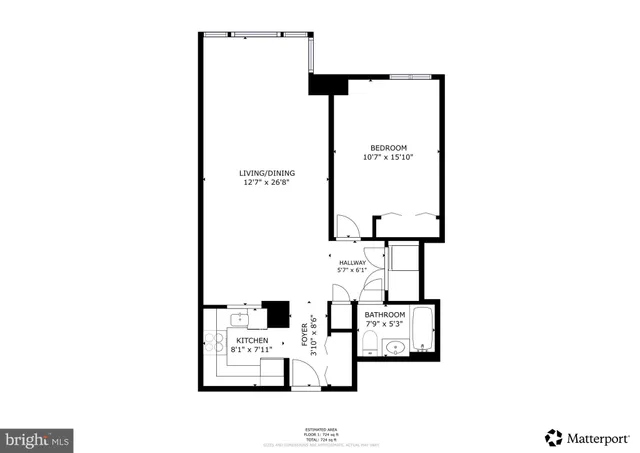 $2,350 | 1150 K Street Northwest, Unit 306, Washington, DC 20005