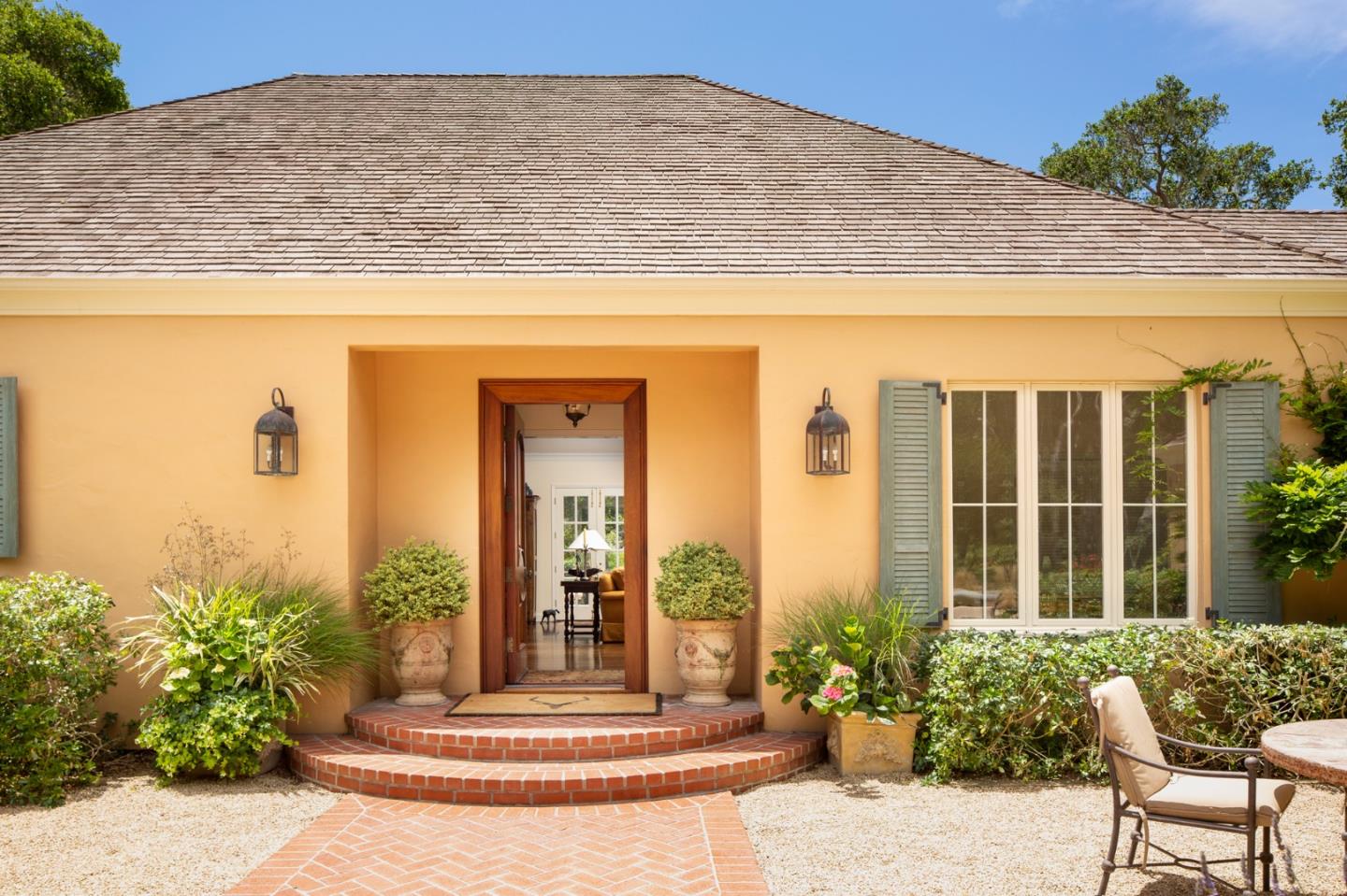 1534 Riata Road Pebble Beach, CA 93953 - Photo 34 of 50 a view of a entryway front of house