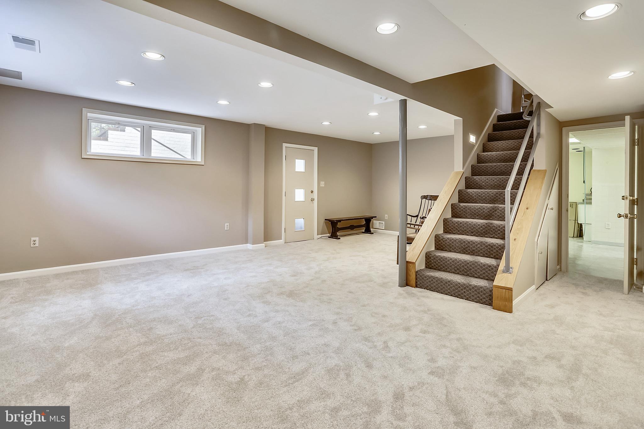 1900 Powder Mill Road Silver Spring, MD 20903 - Photo 14 of 57 Finished lower level with walk up stairs