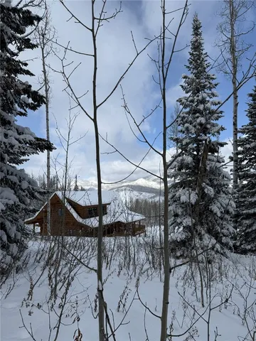 a view of outdoor space with seating