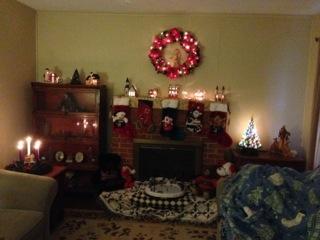 526 Magnolia Road Roanoke, VA 24019 - Photo 7 of 24 Living Room decorated for Christmas