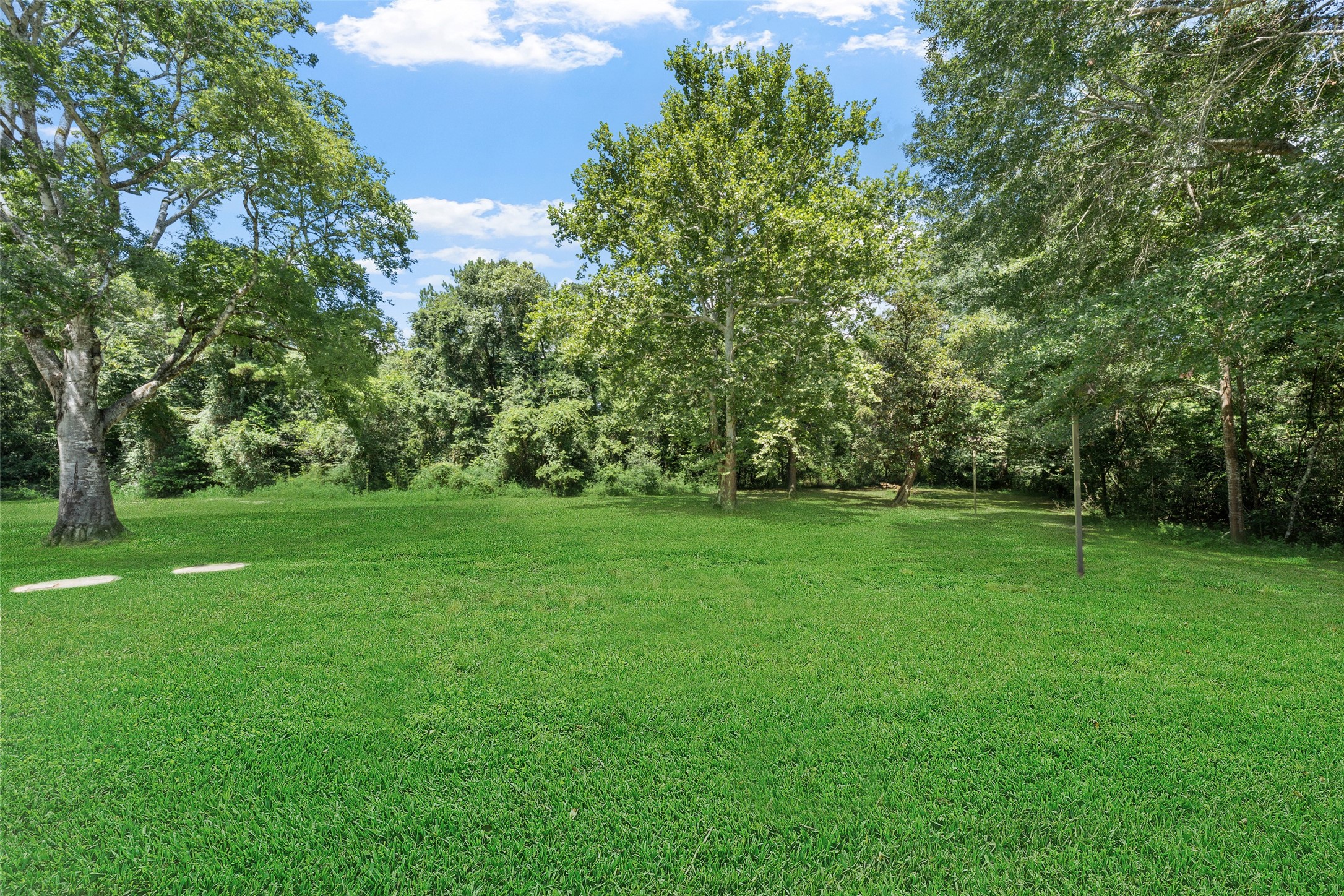 10291 Hart Road Conroe, TX 77306 - Photo 6 of 23 The land slopes away from the home.