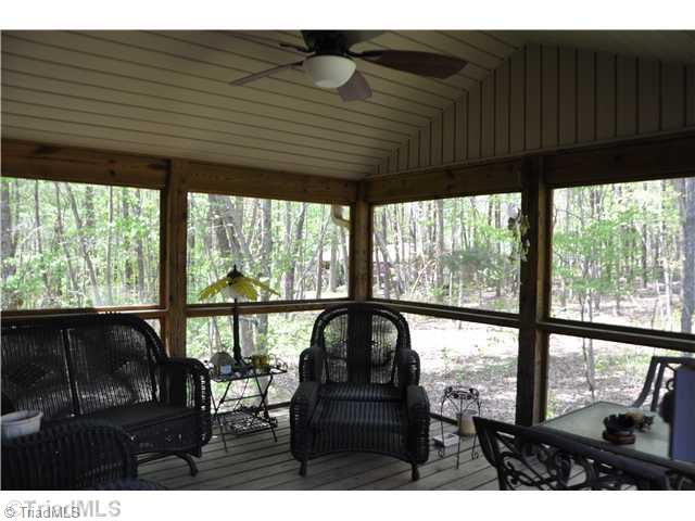 114 Deerfield Road King, NC 27021 - Photo 14 of 16 Screened Porch.