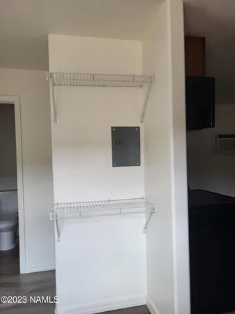 a close view of a fireplace