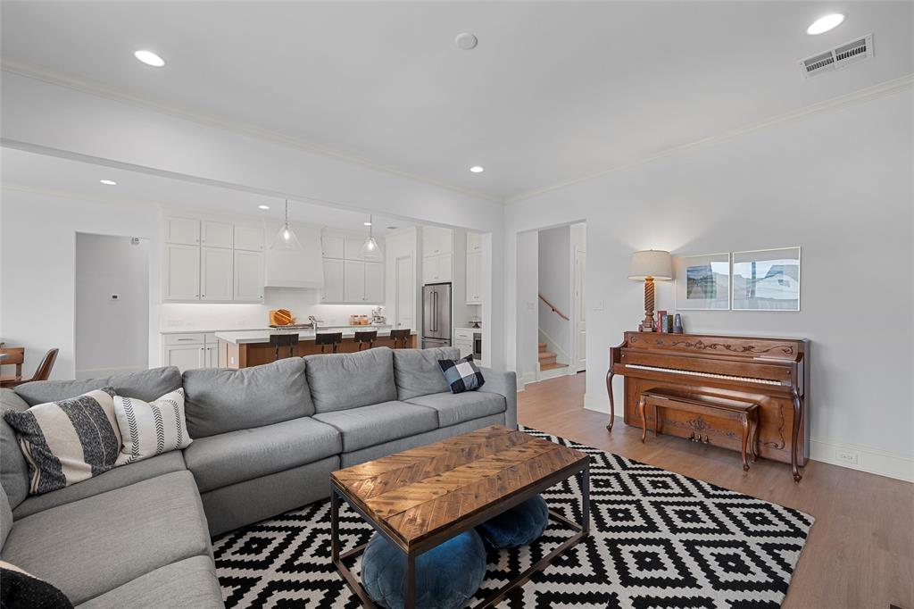 12014 Kenai Circle Woodway, TX 76712 - Photo 8 of 39 a living room with furniture and a piano