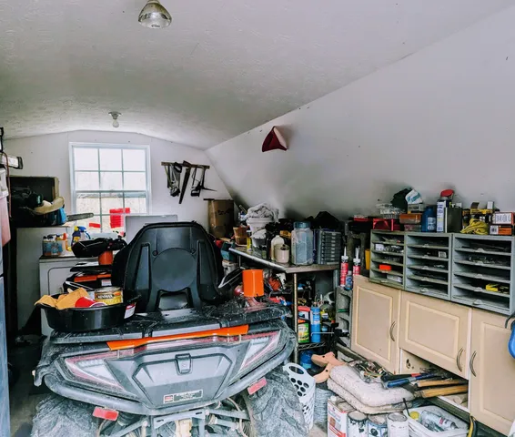 a play room with furniture