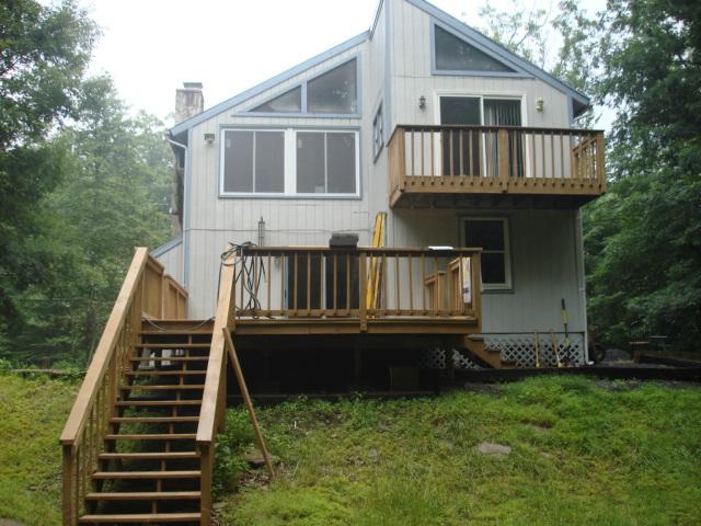 728 Decker Road Bushkill, PA 18324 - Photo 2 of 16 Back View of House