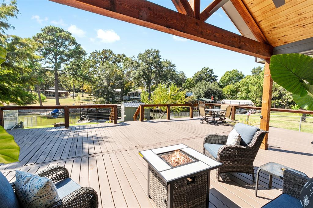 127 Rueda Encina Street Gun Barrel City, TX 75156 - Photo 34 of 39 a view of roof deck with patio