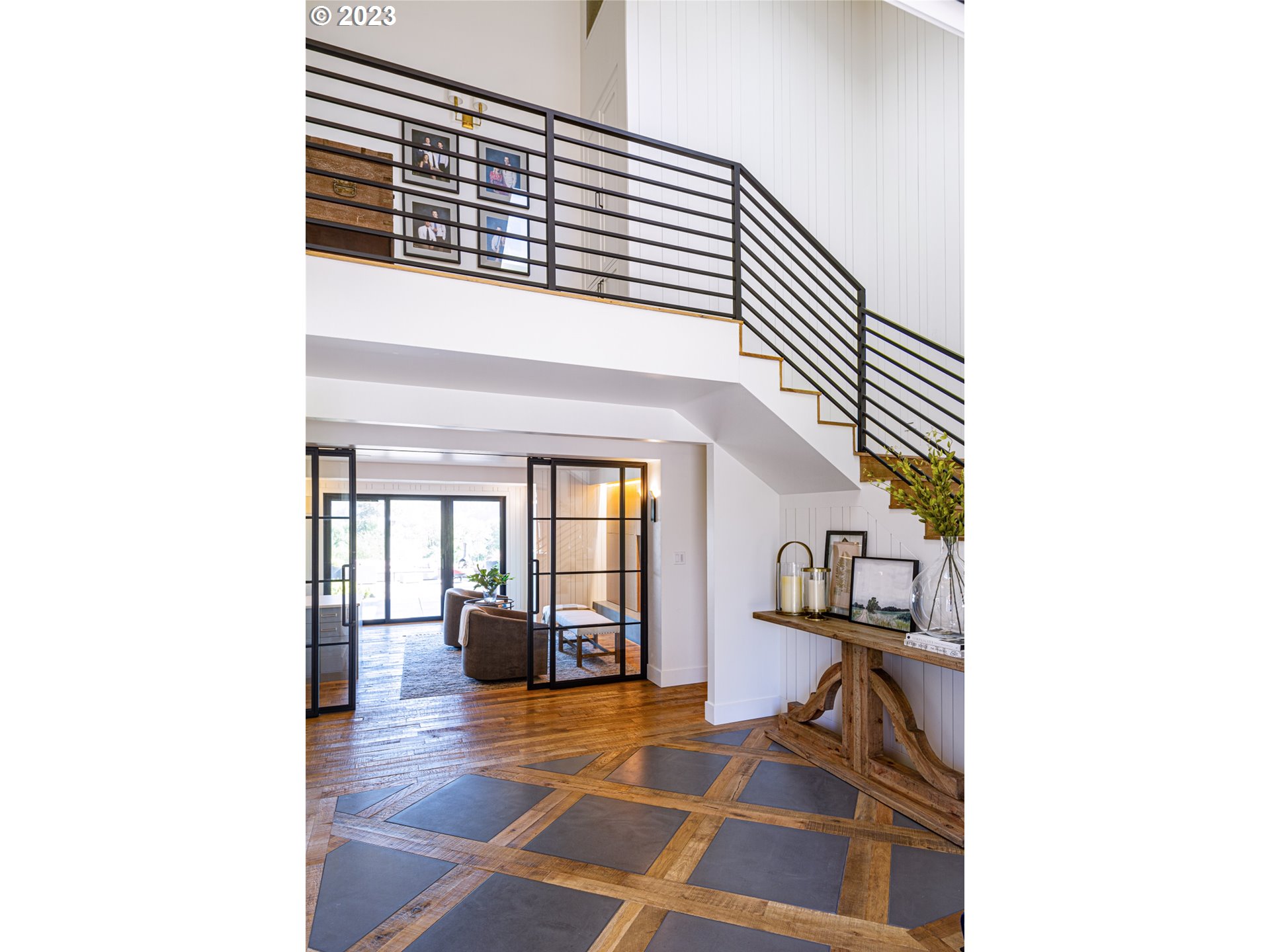 33723 Van Duyn Road Eugene, OR 97408 - Photo 22 of 48 a view of livingroom with furniture and staircase