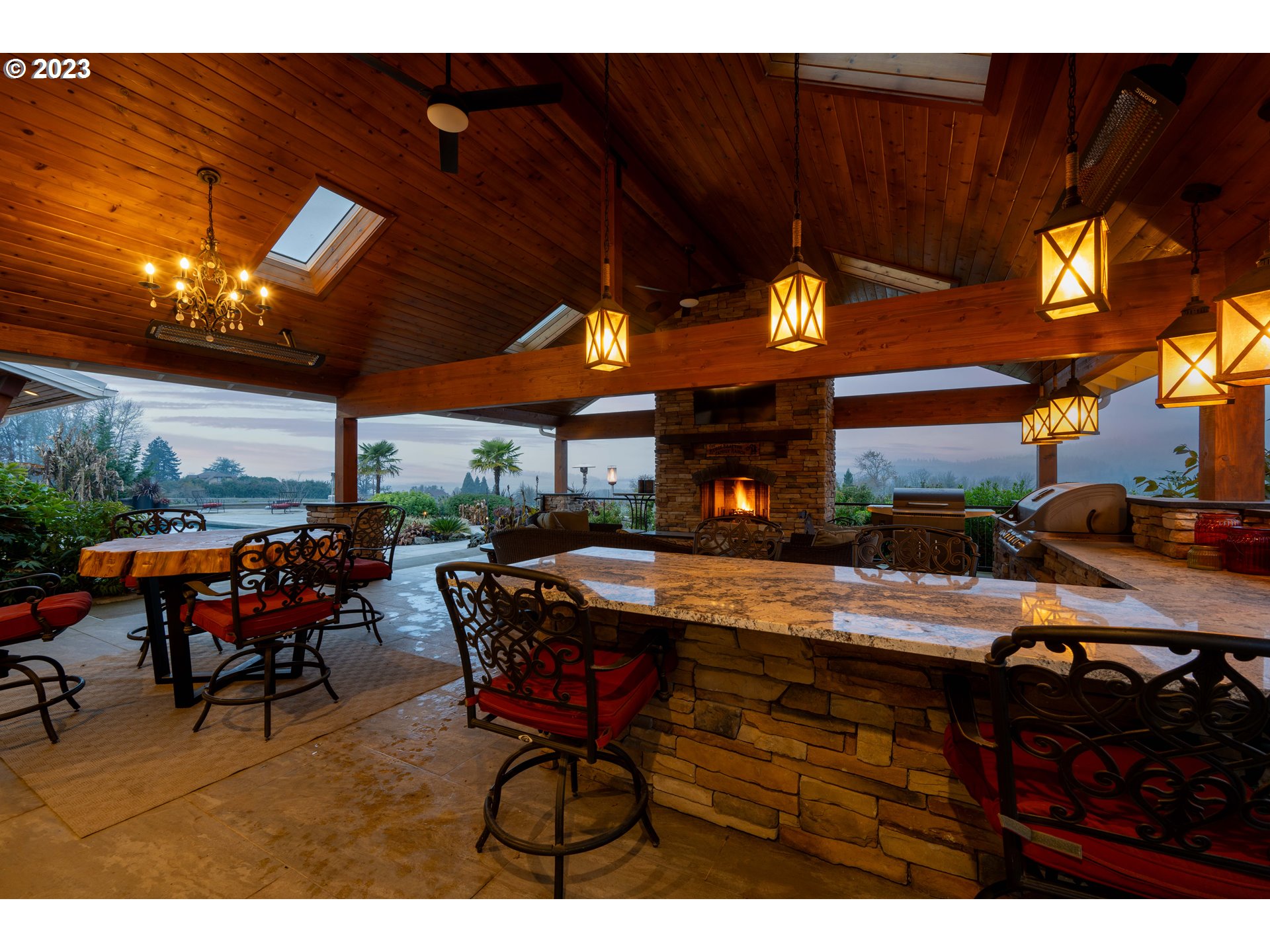 33723 Van Duyn Road Eugene, OR 97408 - Photo 4 of 48 a view of a chairs and table in a patio