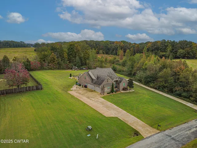 a view of a lake with a mountain in the background