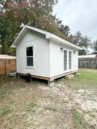 a house with a yard