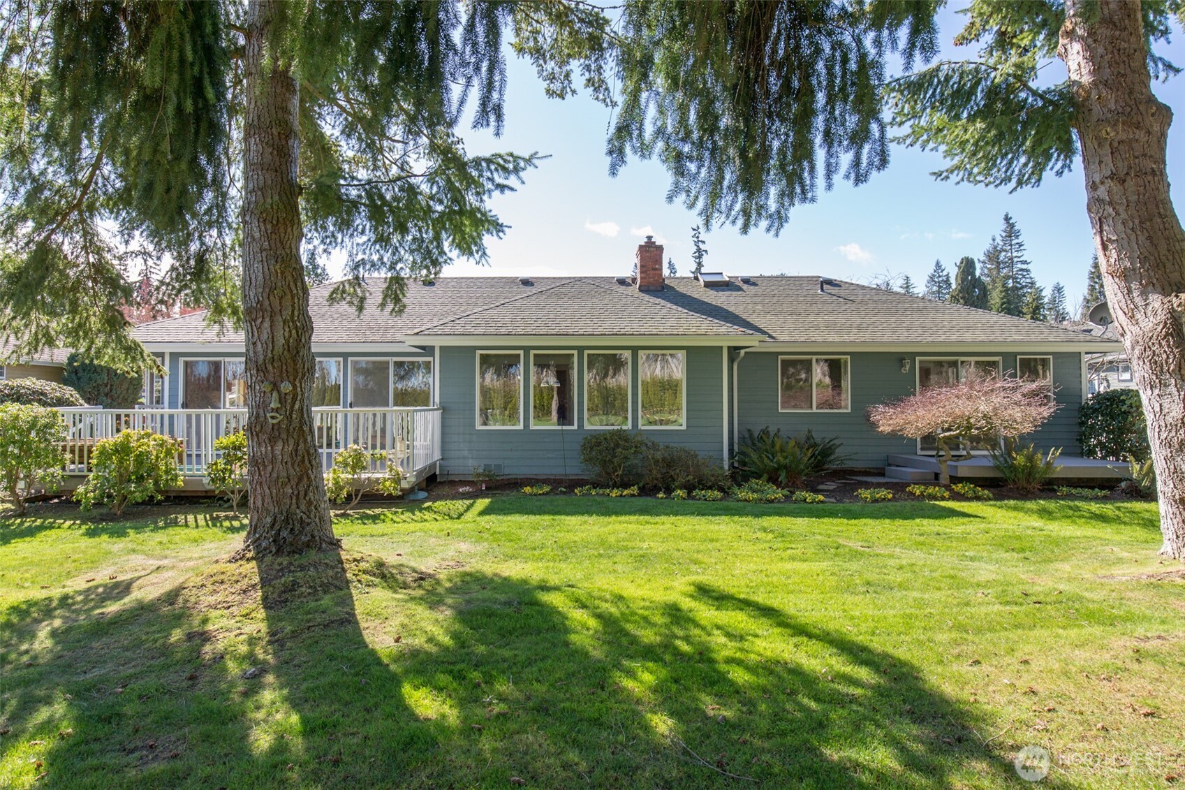 170 Hurricane Ridge Drive Sequim, WA 98382 - Photo 12 of 39 a front view of a house with yard and green space