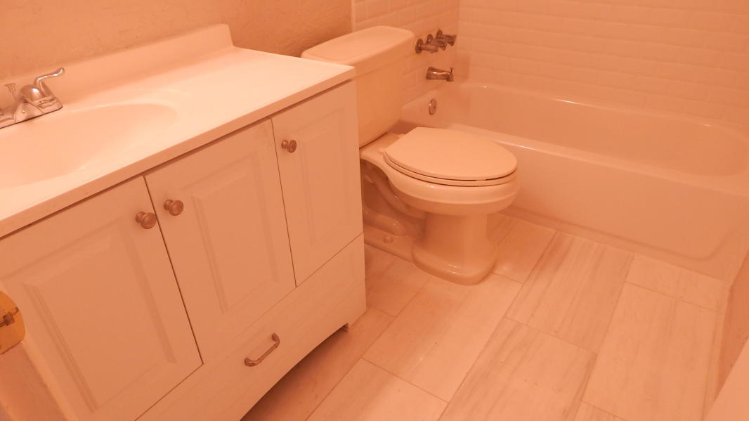 265 Southwest 7th Street, Unit 1 Boca Raton, FL 33432 - Photo 6 of 14 Renovated guest bath