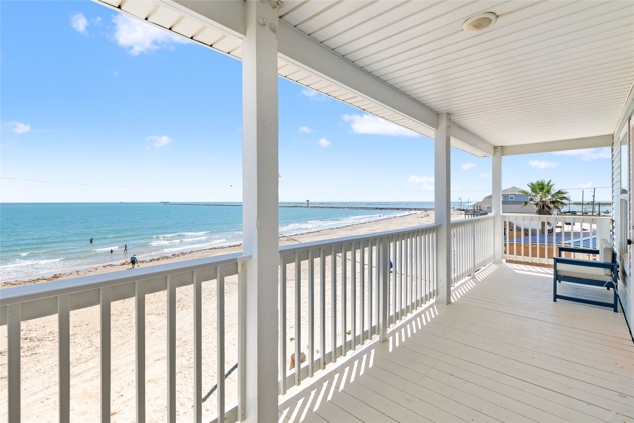 1213 Sargasso Circle Surfside Beach, TX 77541 - Photo 25 of 40 a view of a balcony with chairs