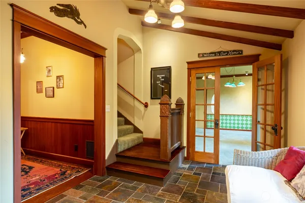 a living room with couch