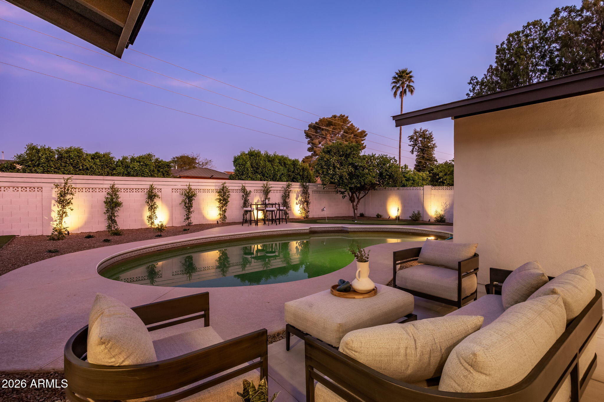 3023 North 49th Street Phoenix, AZ 85018 - Photo 26 of 32 a view of a couches in a patio
