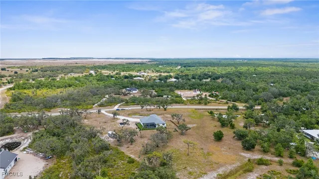 a view of a lake with outdoor space