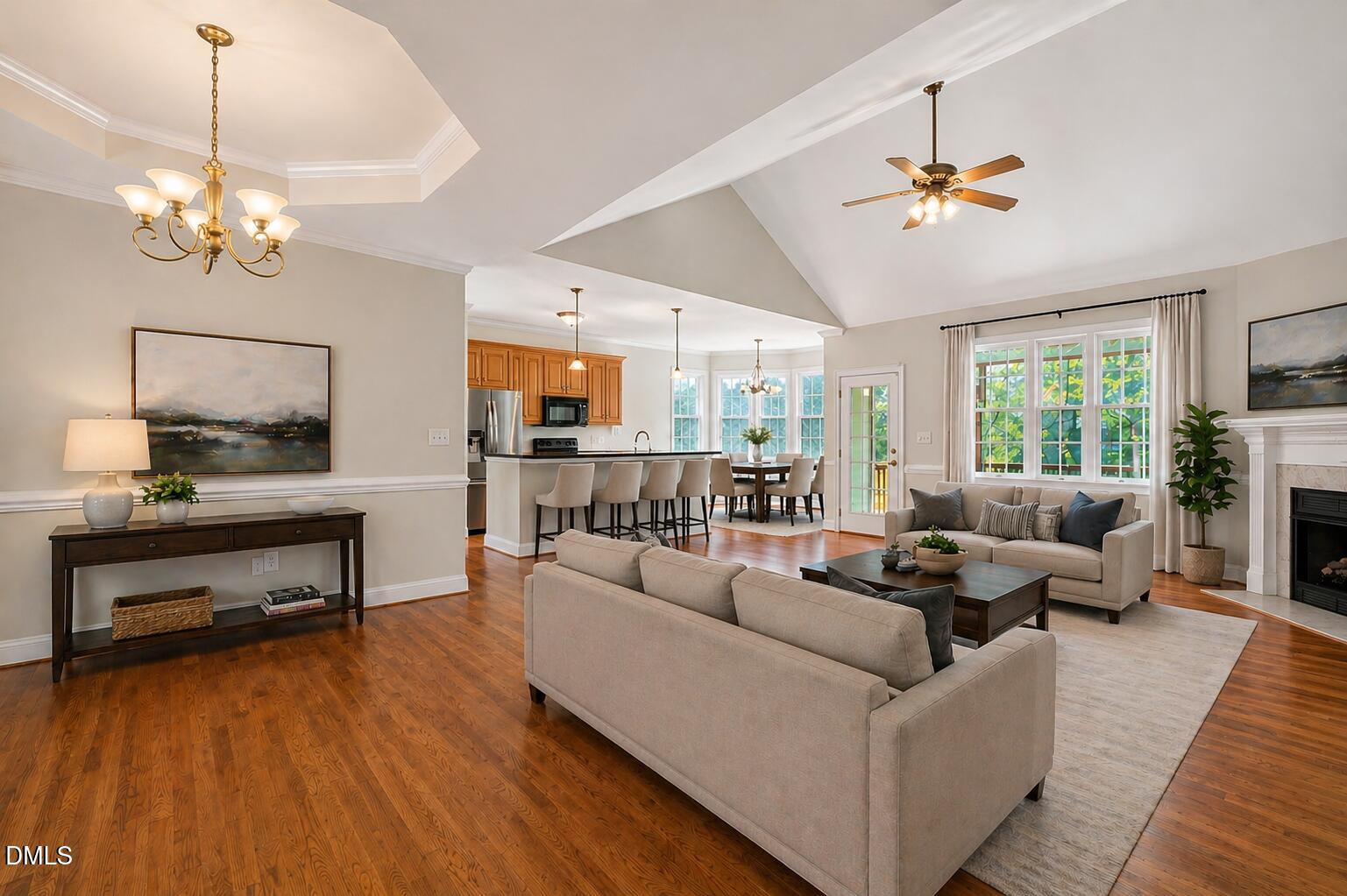 102 Ina Joe Place Willow Spring, NC 27592 - Photo 6 of 31 Living_staged 2