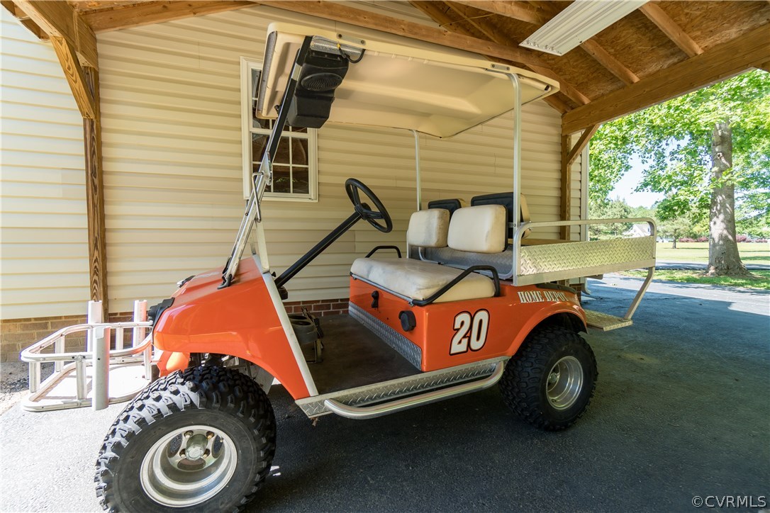 1000 Glebe Landing Road Center Cross, VA 22437 - Photo 44 of 49 Golf cart that comes with the house.