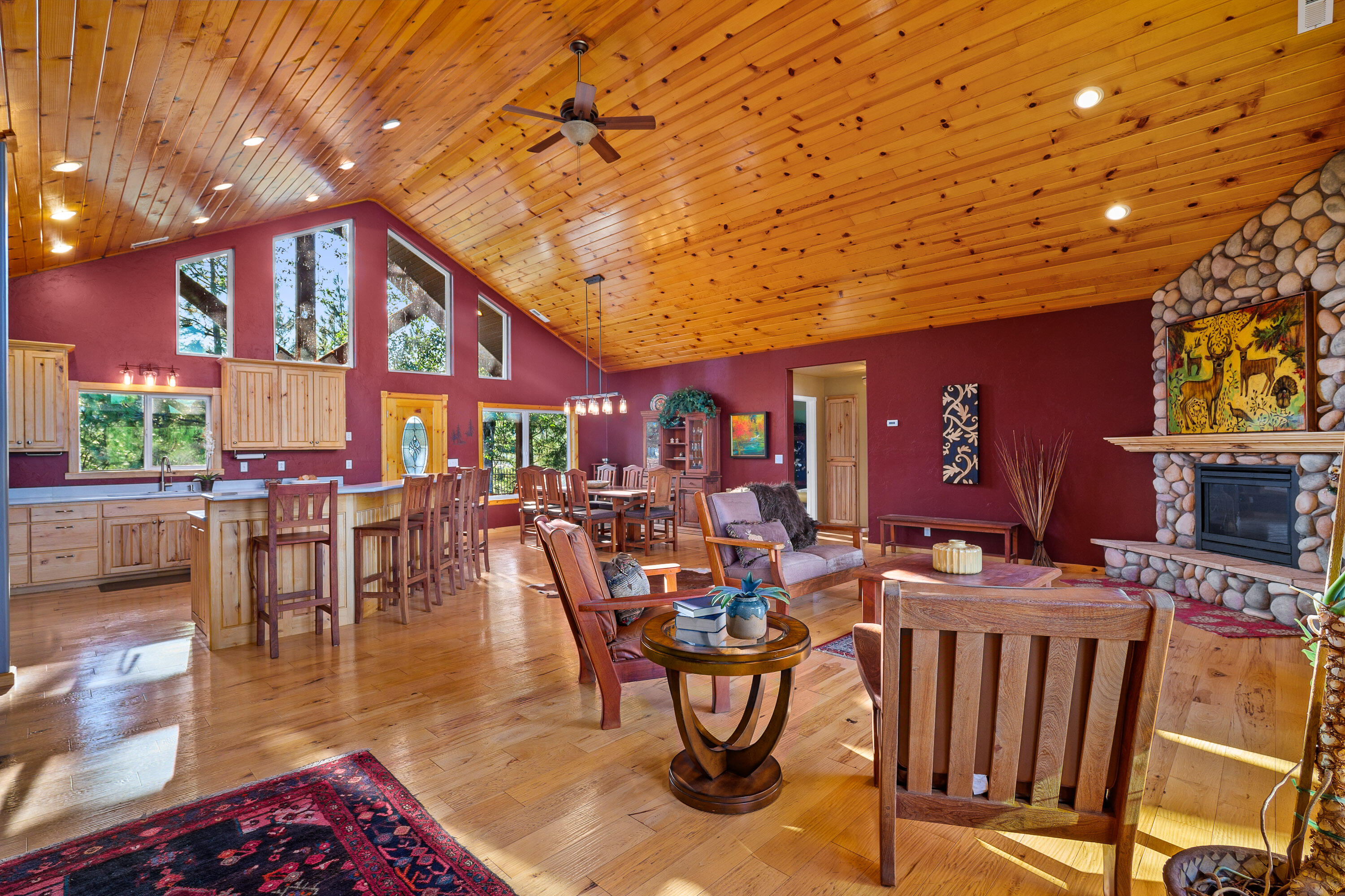 536 Ragsdale Road Trail, OR 97541 - Photo 15 of 67 a outdoor space with lots of tables a chairs and potted plants