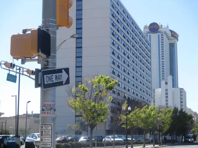 a front view of a building