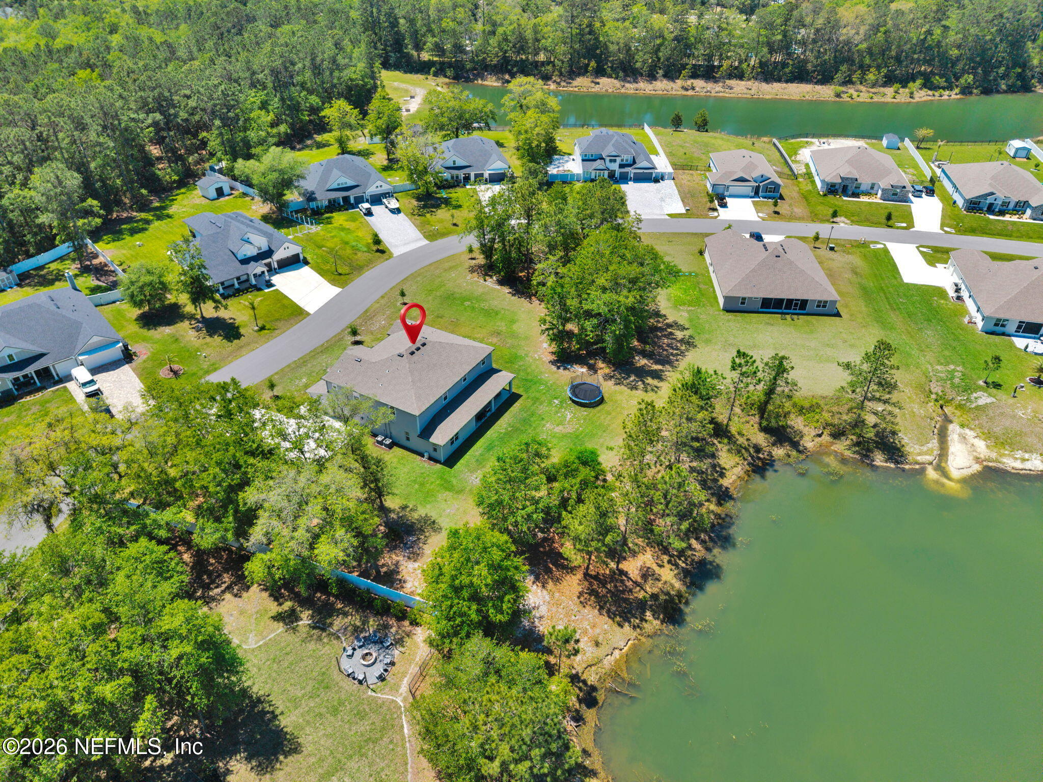4050 Coyote Court Middleburg, FL 32068 - Photo 86 of 91 Aerial View of the Home