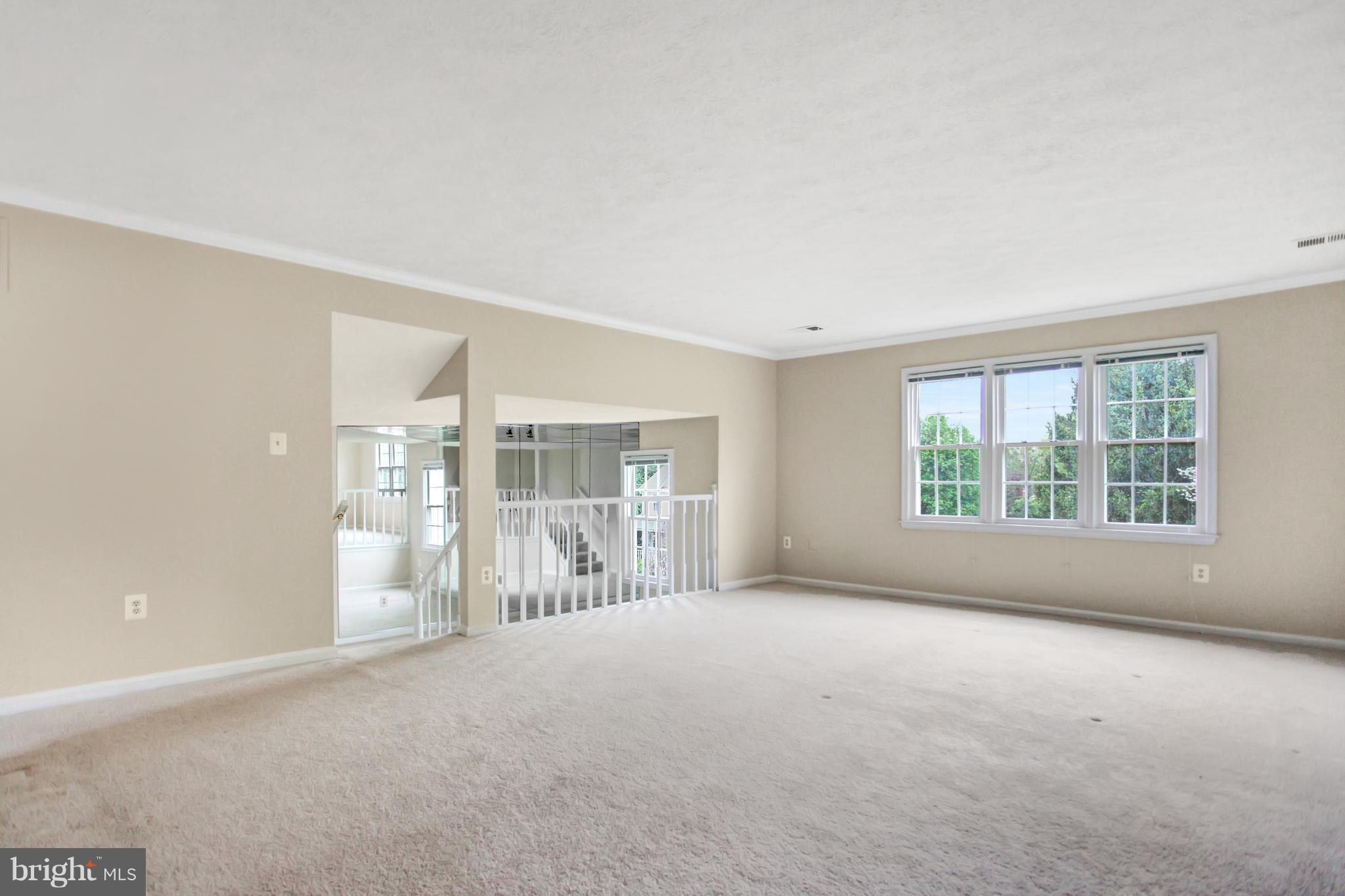 15 Carrollton Road Sterling, VA 20165 - Photo 16 of 30 Master Bedroom has view of the sitting room