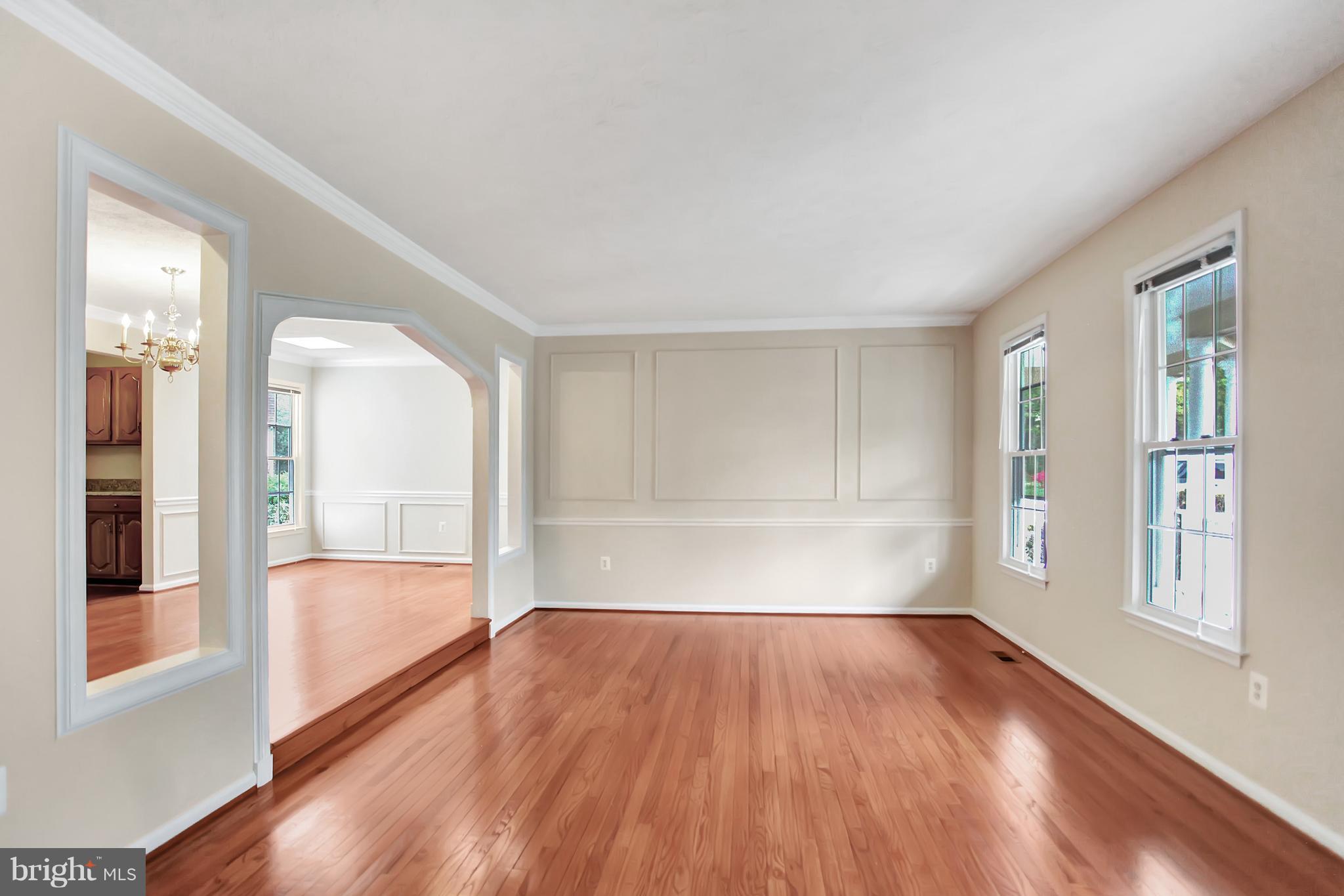 15 Carrollton Road Sterling, VA 20165 - Photo 7 of 30 Large Formal Living Room Opens in to Dining Room