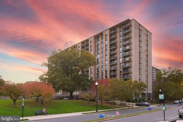 a front view of a building