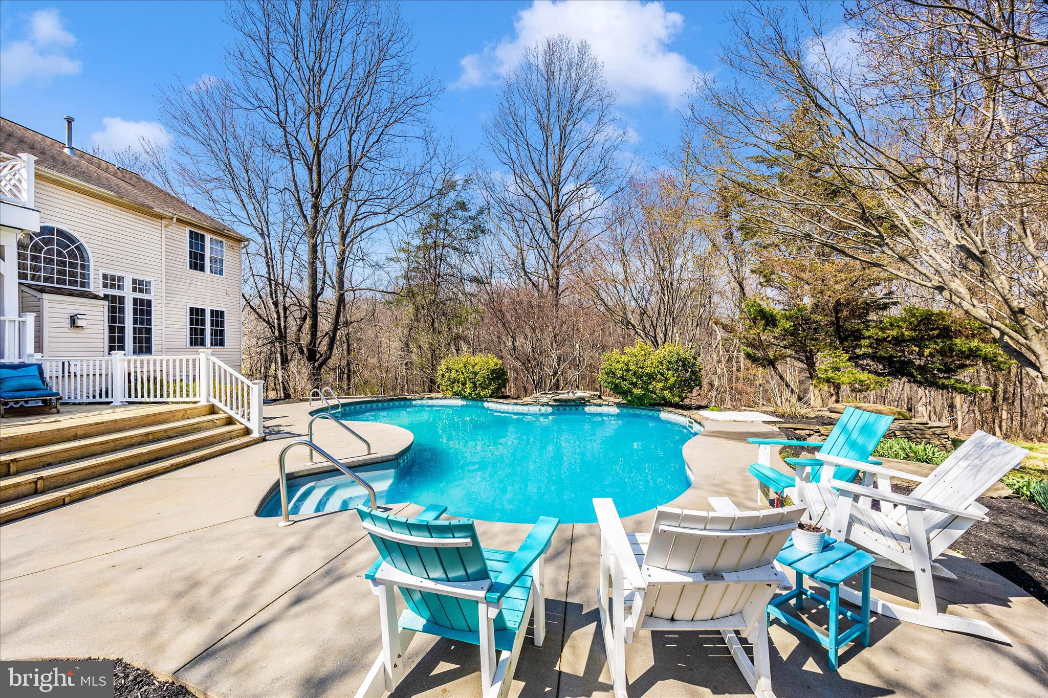 6243 Woodville Road Mount Airy, MD 21771 - Photo 45 of 50 a view of a patio with swimming pool