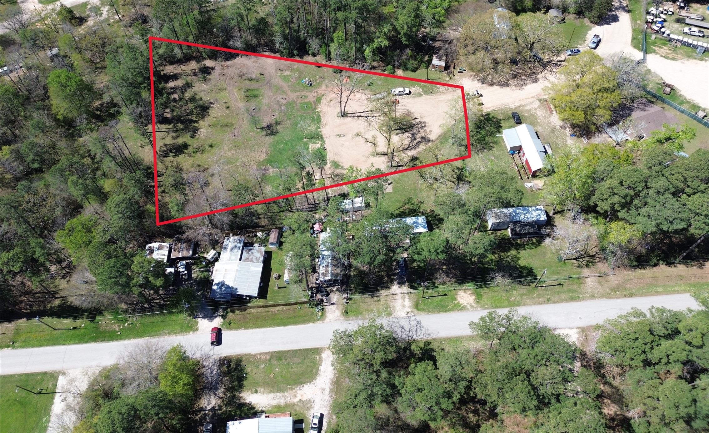 210 Mission Onalaska, TX 77360 - Photo 7 of 10 an aerial view of a