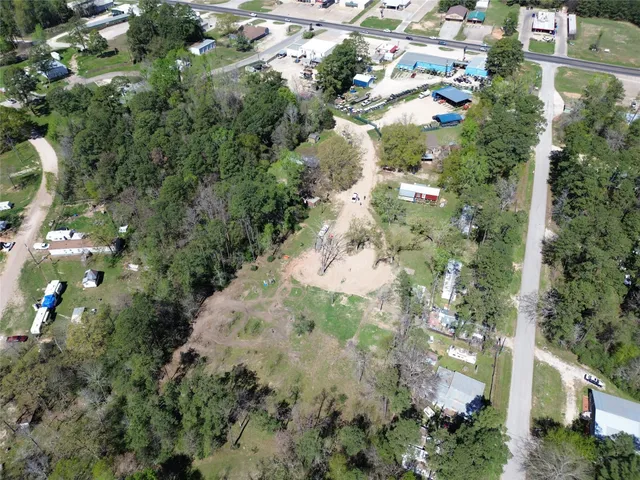 a bird view of a garden