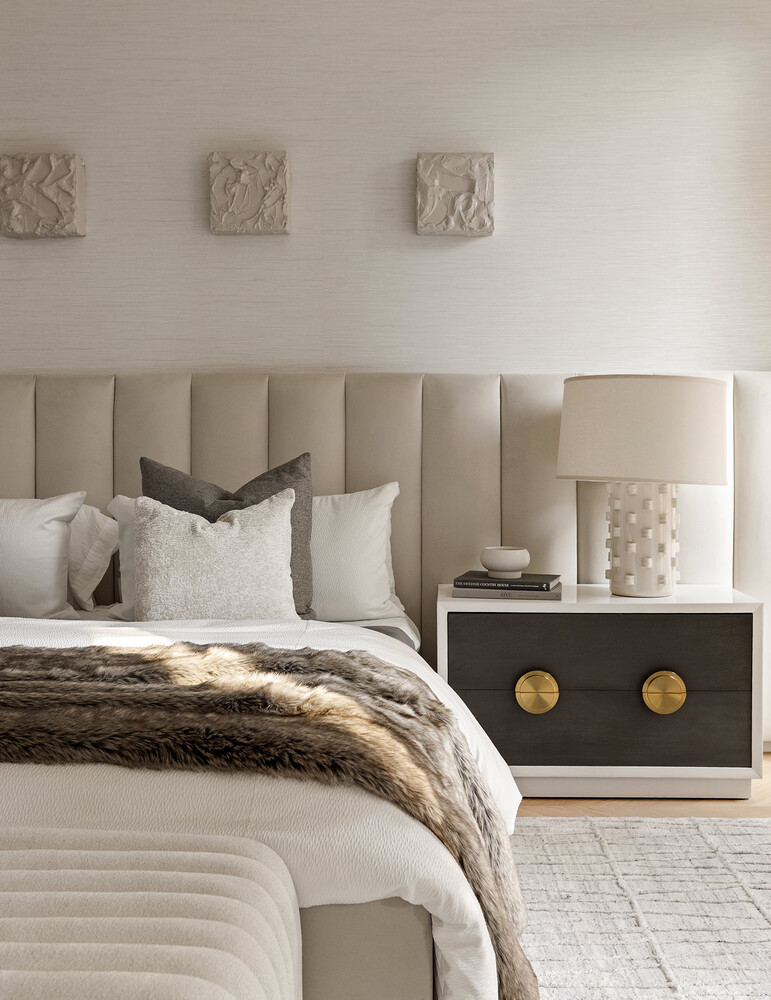 34 West 12th Street Manhattan, NY 10011 - Photo 26 of 53 a bedroom with a bed and a couch