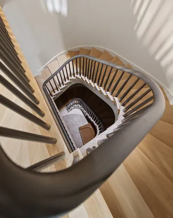 a view of staircase
