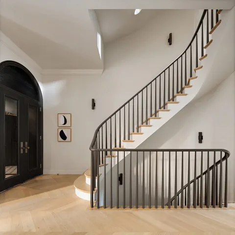 a view of a entryway door